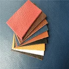Hot sale stock Litchi pattern embossed cow skin/real leather fabric for fashion ladies shoes leather