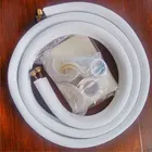 1.5HP Fire Prevention Air Conditioner Insulated Copper Aluminium Connecting Tube with Nuts