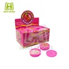 Bubble Gum Produce Type Fruit Sour Powder Candy with Round Shape Chewing Gum Candy
