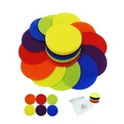 Spot Markers Sitting Carpet Markers Hook and Loop Round Circle For Classroom Preschool and Kindergarten
