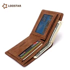 Wallet 2020 Gift Box Fashion PU Leather Man Slim Wallet