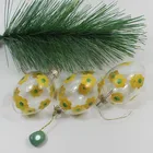 customized hand painted glass easter egg