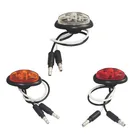 0.8 inch Mini Oval LED Marker & Clearance Light led tail lights 12v truck