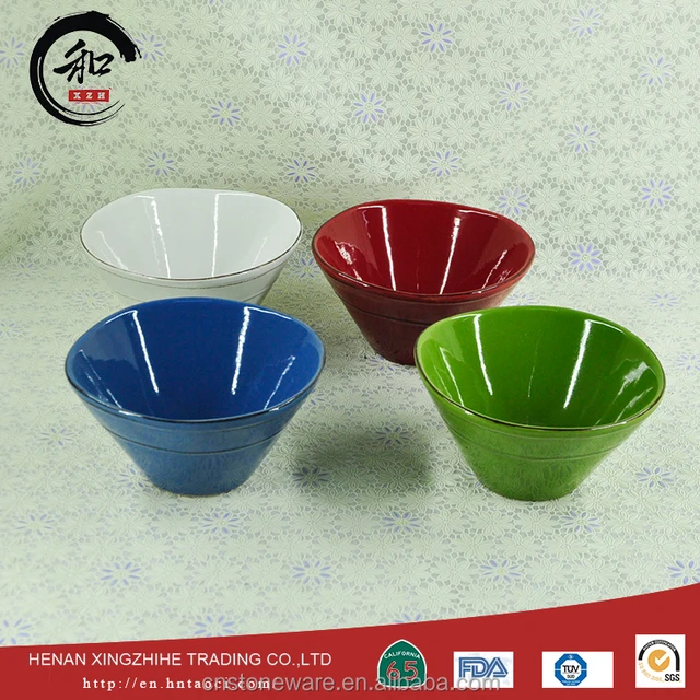 Cheap from China famous supplier large ceramic chinese soup bowls