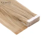 Free Sample Neitsi 100% Tape Adhesive in Human Remy Hair Weft Extension Tape Hair Extensions European 18K#