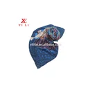 Wholesale custom women printed 100% silk square scarf shawl
