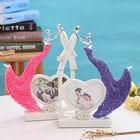 wholesale eco-friendly innovative design bride resin wedding photo frames