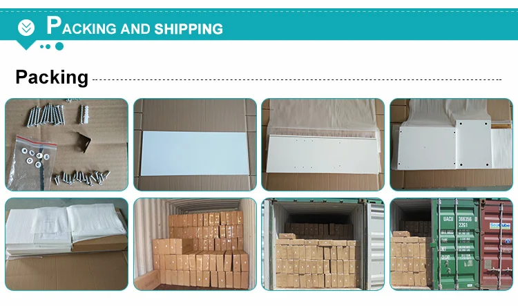 Household Storage Furniture MDF Cabinet Shelves With 4 Drawer