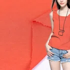Knitted 100 bamboo fiber lycra jersey fabric wholesale for summer shirt