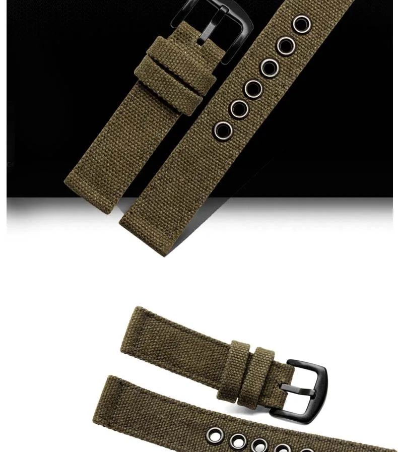 nylon canvas watch strap