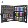 Multi Drawing Colored Pens Marker Pens Crayons With Carrying Case Painting Art And Craft Set