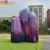 Customized model inflatable rock crystals mountain shape for sale