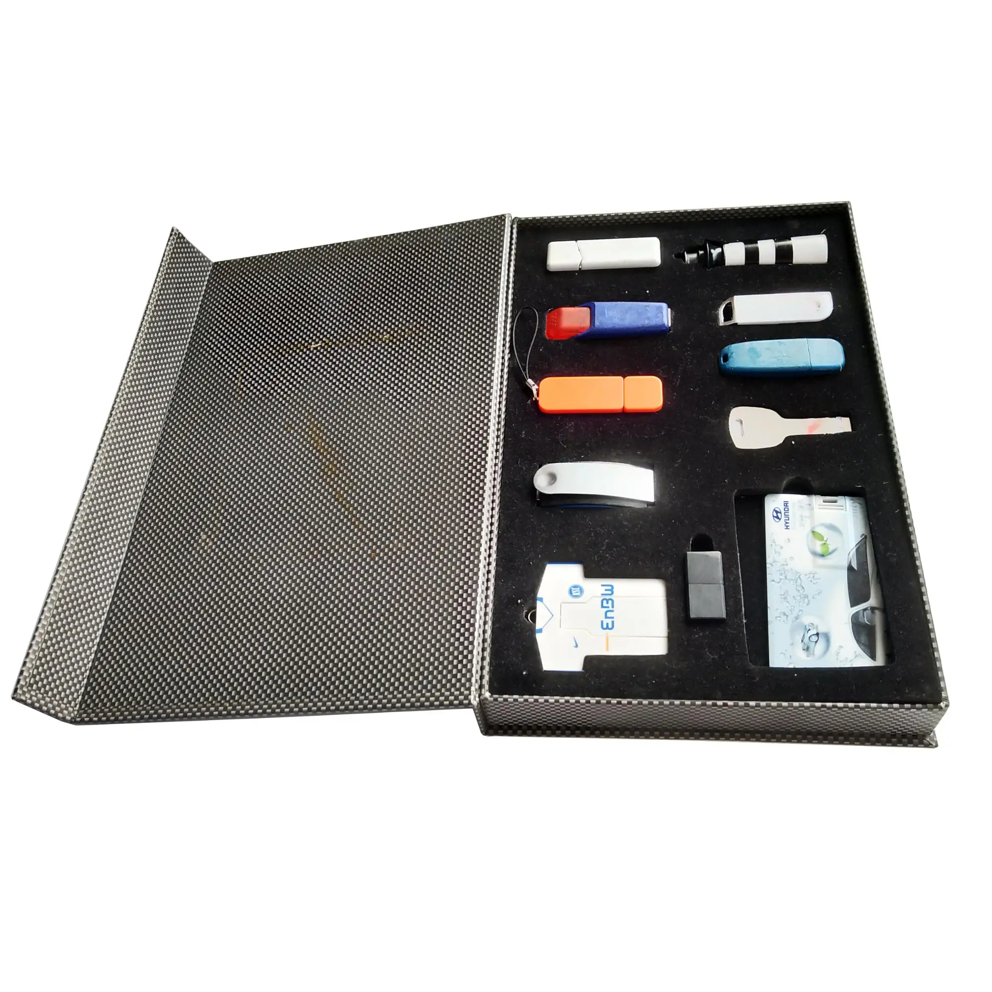 high-end printed cardboard magnetic gift box for