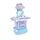 Lovely pretend play make up game plastic kids dressing table toys