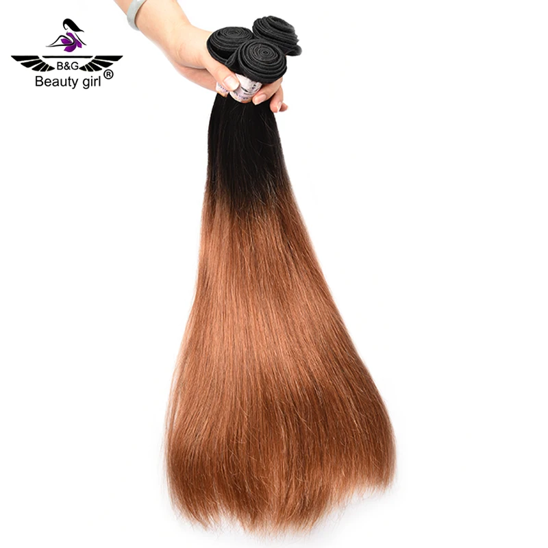 Dois tons 1b 30 ombre tecer cabelo humano extensões de rabo de cavalo cor de cabelo giz orgânica cabelo cartela de cores