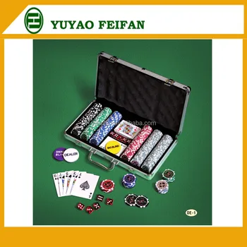 Excalibur 300 casino-quality poker set