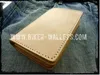 Ruger Custom Handmade Plain Natural Leather Biker Chain Wallet