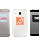Mobile Phone Sticky Screen Cleaner Stickers Microfiber Cloth Sticker