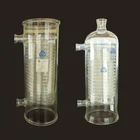 laboratory clear Borosilicate glass coil condenser