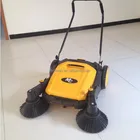 S500 hand push manual push floor sweeper