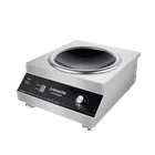 kitchen equipment multifunction stainless steel commercial induction cooker 5000W