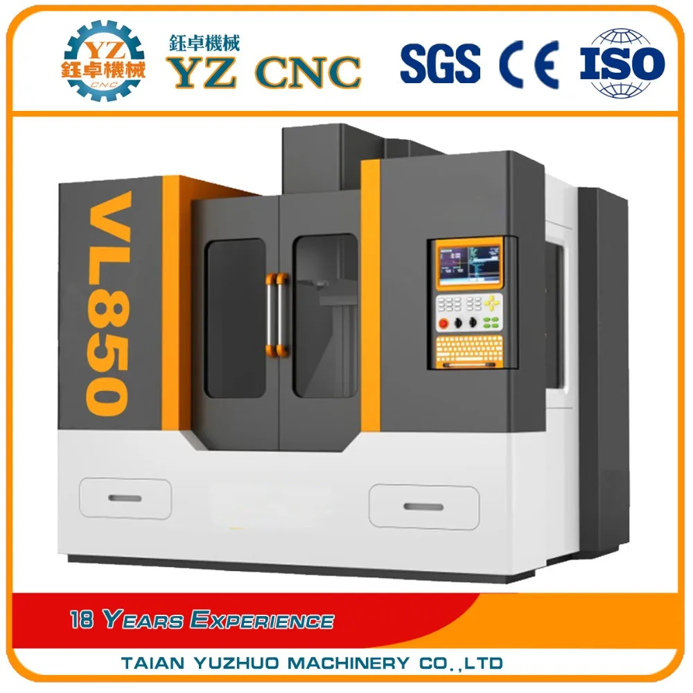 Five-axis vertical machining center VL850 cnc machine center with ATC