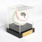 Customized clear plexiglass case acrylic golf ball display box