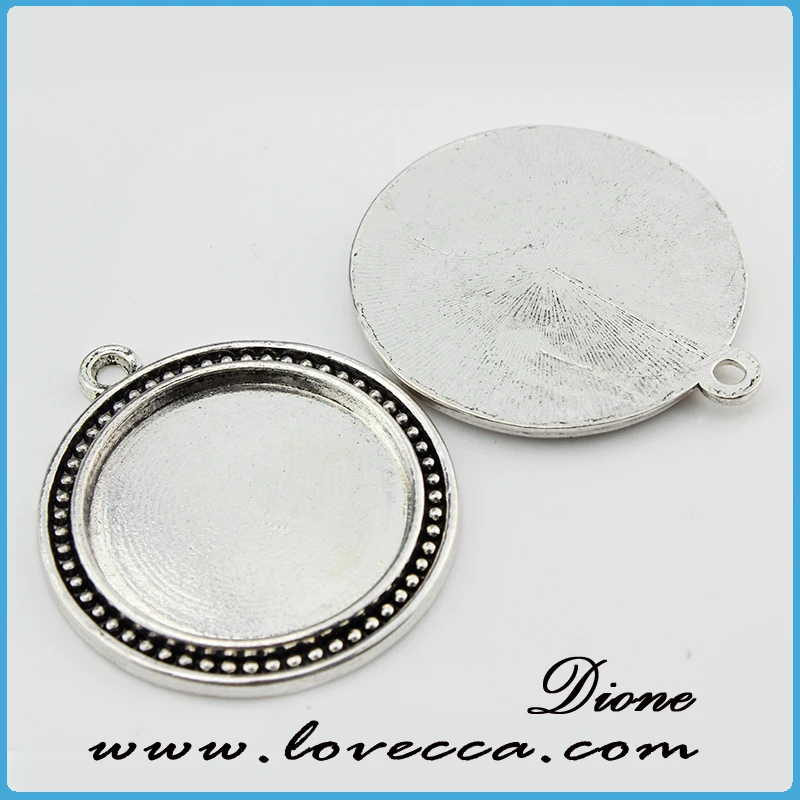 12mm round pendant trays ,DIY jewelry cameo jewelry settings,Metal Charms Flower setting