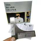 Beard Shaping Tool Stainless Steel Mustache Comb