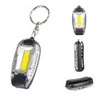 Promotion Custom gift key holder cob key ring light key chain