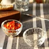 crystal tableware glass food bowl glass condiment dish sauce dish