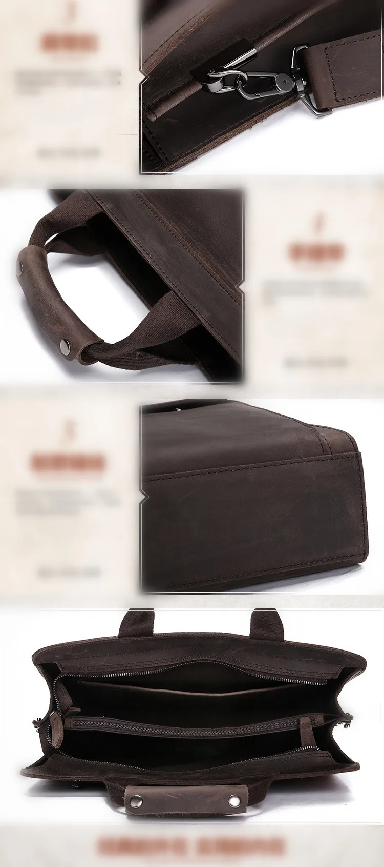 crazy horse leather men briefcase (5)