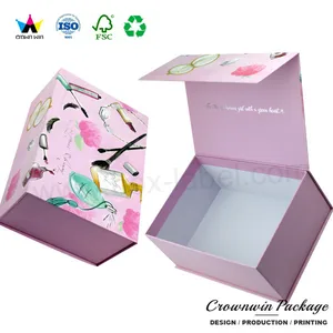 magnet closure folding gift box for baby clothes packaging box