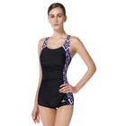 Yingfa Bathing Suit 2019 Side Print Boys Leg Women Swimwear & Beach Wear
