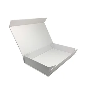 white card boxes with ribbon for gift and candy packaging box