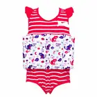 2019 Professional made children buoyancy swimsuit cross section personality fashion baby girls swimwear