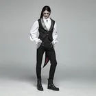 New Gothic WY-1001 PUNK RAVE Gothic Clothing 2019 New Gothic Swallow Tail Vests Mens Clothing