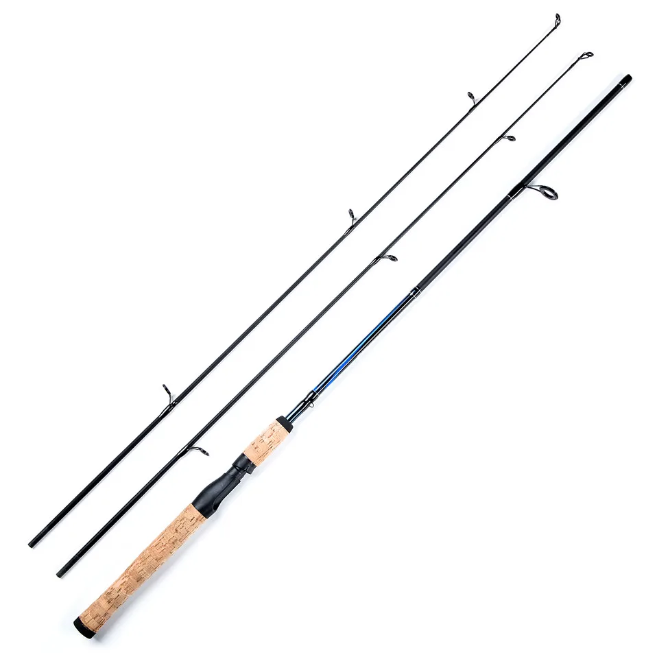 Catch.U 1.8M Casting Spinning Fishing Rod,  River Spinning Fishing Rods 2 Tips Casting Rod (10)