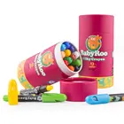 Children Art Supplies 12 Colors Silky Washable Glycerin Crayon for kids toddlers preschooler