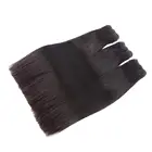 Double drawn 100% cuticle aligned raw virgin remy straight mink brazilian malaysian peruvian indian human hair