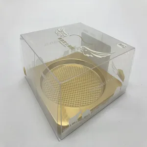 wholesale custom made packaging clear plastic cake box 12 inch