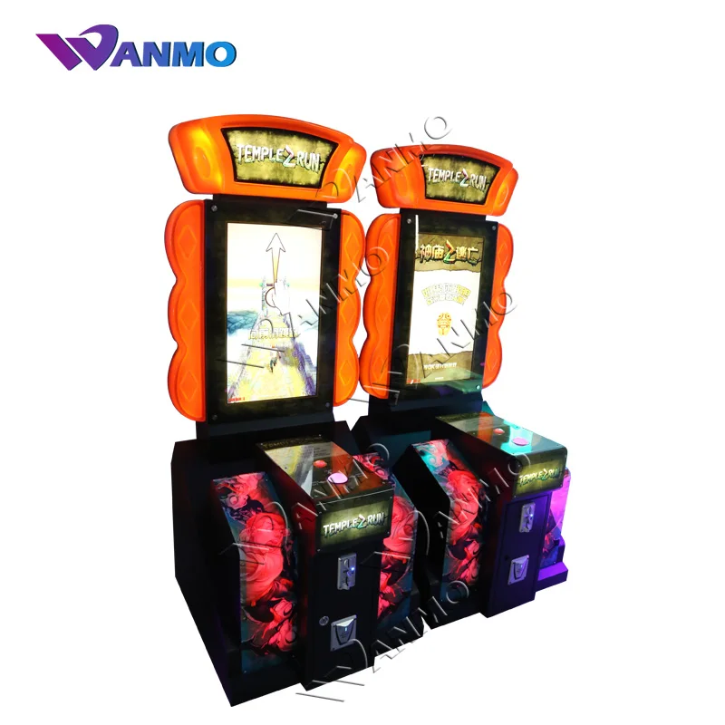 Venta al por mayor de la moneda operado juego temple run 2 Parque de Atracciones máquina de juego para adultos
