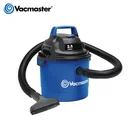 Vacmaster 1000W 2.5 Gallon Mini Wall-Mountable Portable wet and dry vacuum cleaner for home and car use,VOM205P