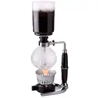 factory direct sell standalone 5 cups glass siphon brewer coffee maker