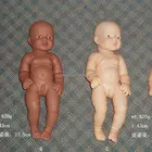 Doll Plastic New PC Doll Model Born Boy Doll White Plastic Naked Doll