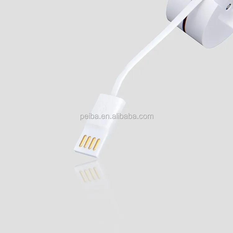 Round box shape 80CM Long Retractable Round Box ABS material 3 in 1 usb data Cable factory - ANKUX.COM
