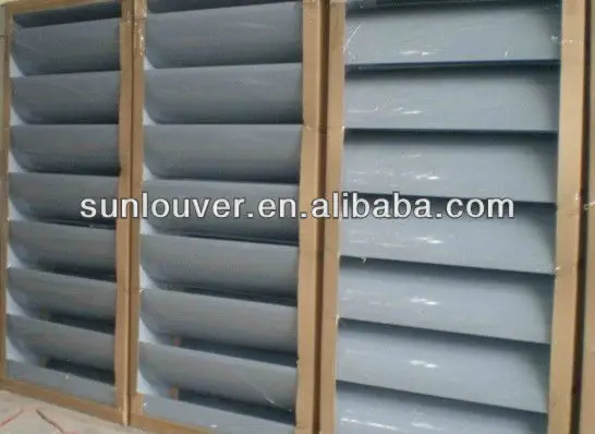 Aluminum Perforated Acoustic cooling tower louvers