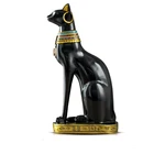 custom religious crafts egyptian god bastet maneki neko big resin cat statue