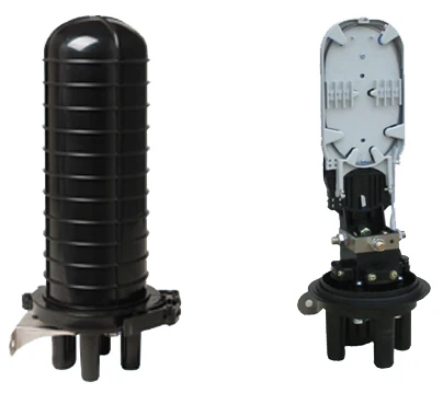 FTTH Optic Fiber Splice Closure 2 In 2 Out
