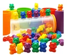 Kids Toys Toys Preschool Math Rainbow Kids Counting Toys Counting Bears With Matching Sorting Cups